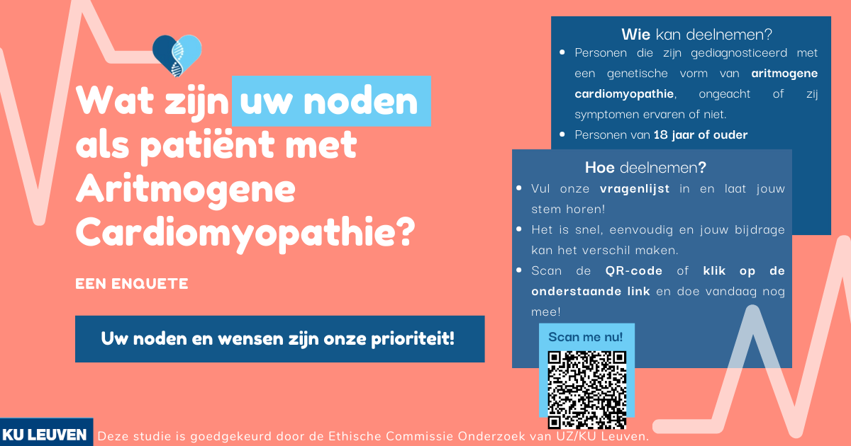 Lees meer over het artikel Draag bij aan onderzoek om de zorg voor patiënten met aritmogene cardiomyopathie te verbeteren